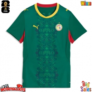 Senegal Replica Away Stadium Shirt for Women World Cup 2026 Short Sleeve
